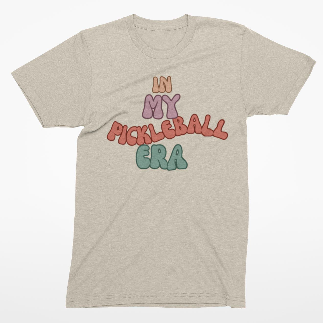 IN MY PICKLEBALL ERA SHIRT - TAN
